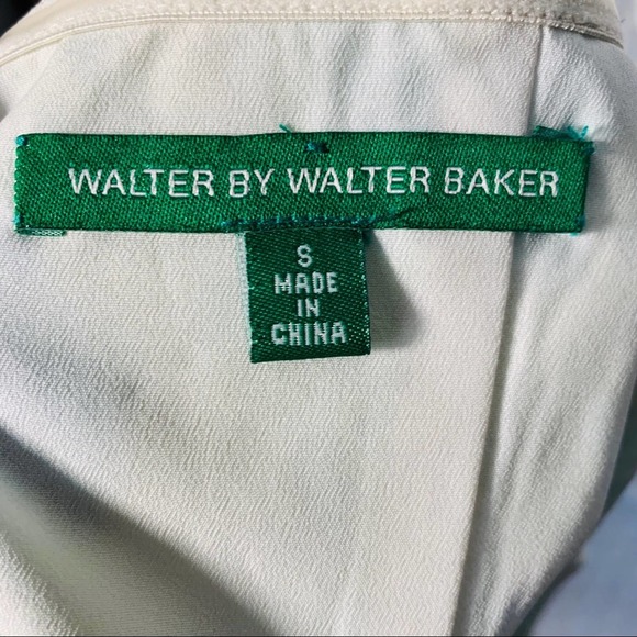 Walter Baker Floral Green Blue Strapless Dress - Picture 5 of 12